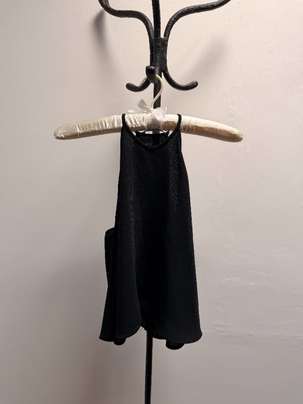 Zara Black Oversized Batwing Knit Top